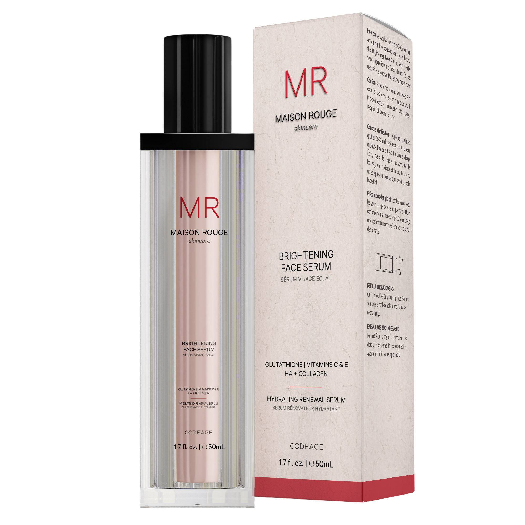 Brightening Face Serum - Glutathione Serum, Collagen - All Skin Types