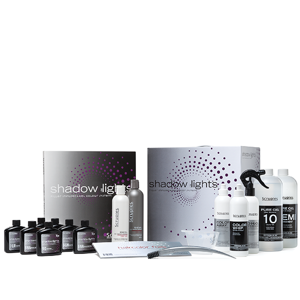 Shadow Lowlights Filler Infused Gel Color System Introductory Unit