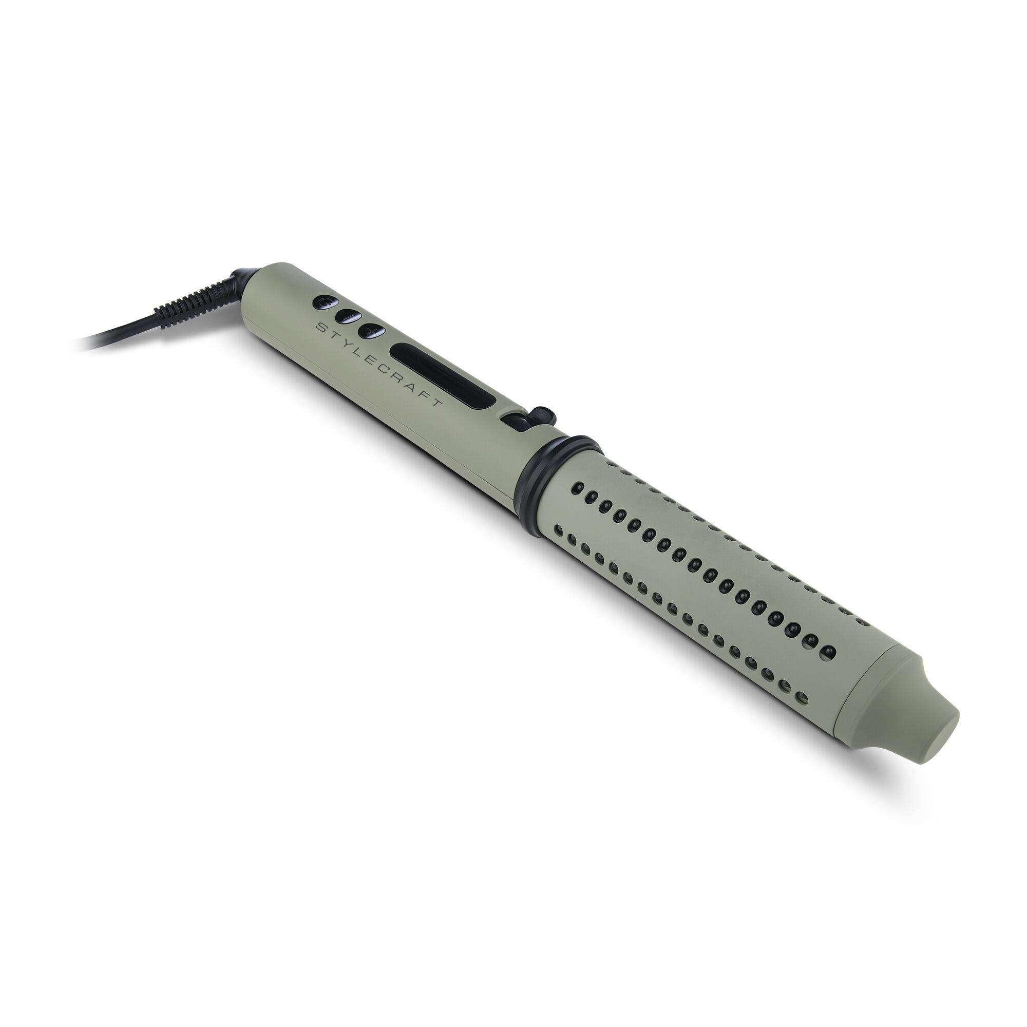 Sage 2-in-1 Retractable Hot Brush Curling Wand