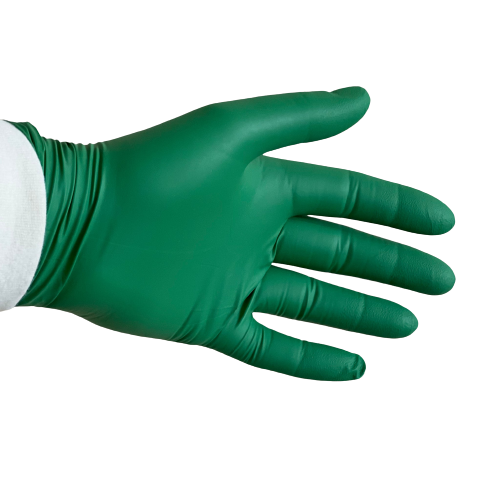 Biodegradable Nitrile Gloves - Green