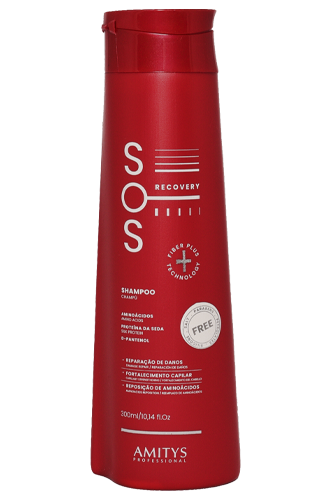 SOS Recovery Silk Protein Shampoo 300mL