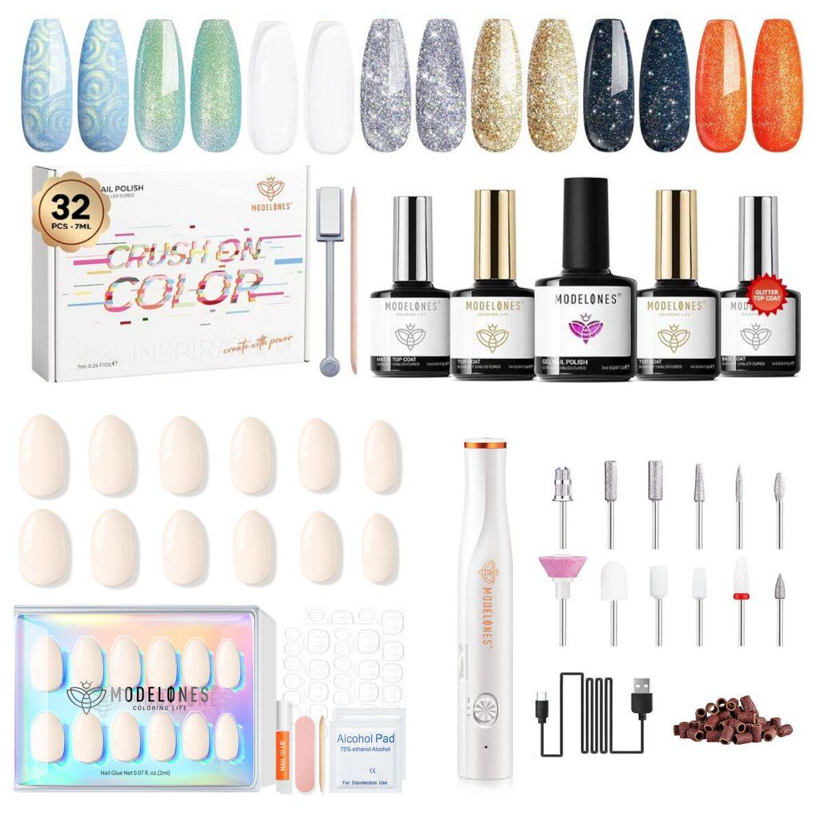 Pro Complete Nail Salon Kit-Crush on