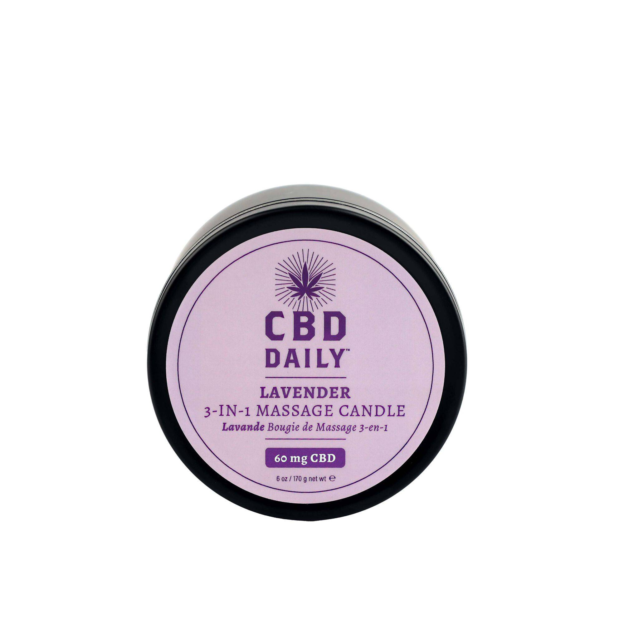 Lavender 3-in-1 Massage Candle 6.0 oz.