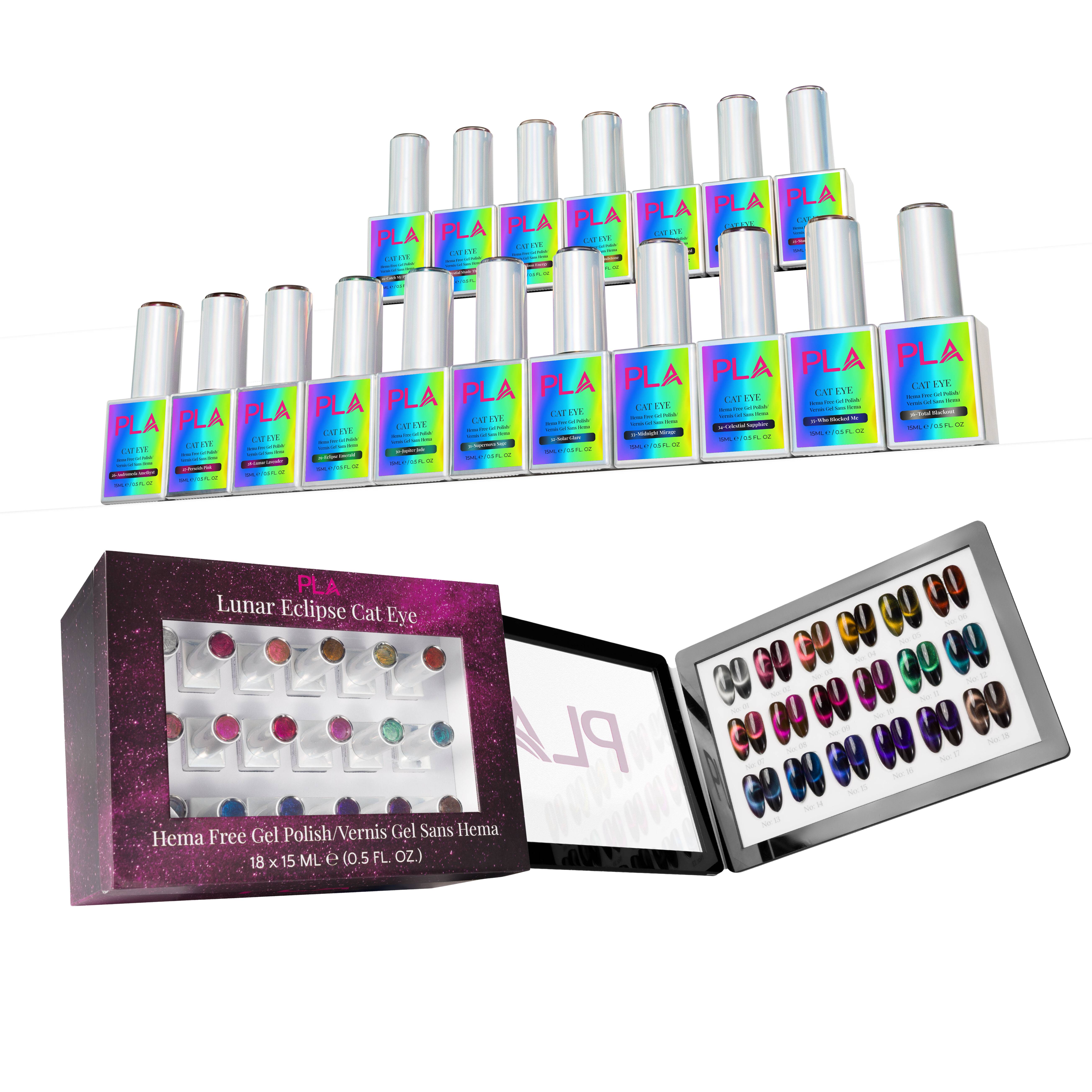 Lunar Eclipse - Cat Eye Gel Polish Collection