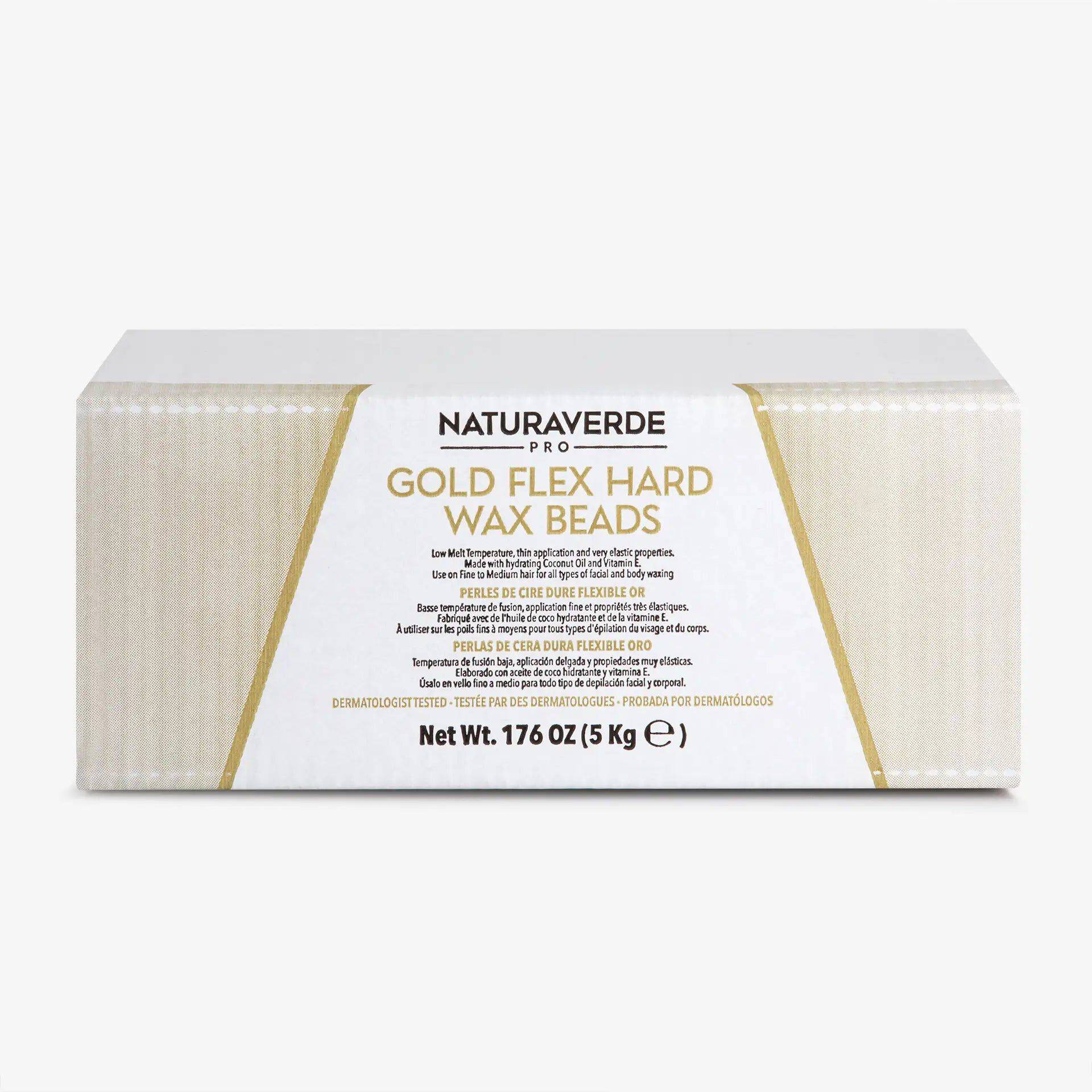 NaturaverdePro Gold Flex Hard Wasx Beads - 11 lb