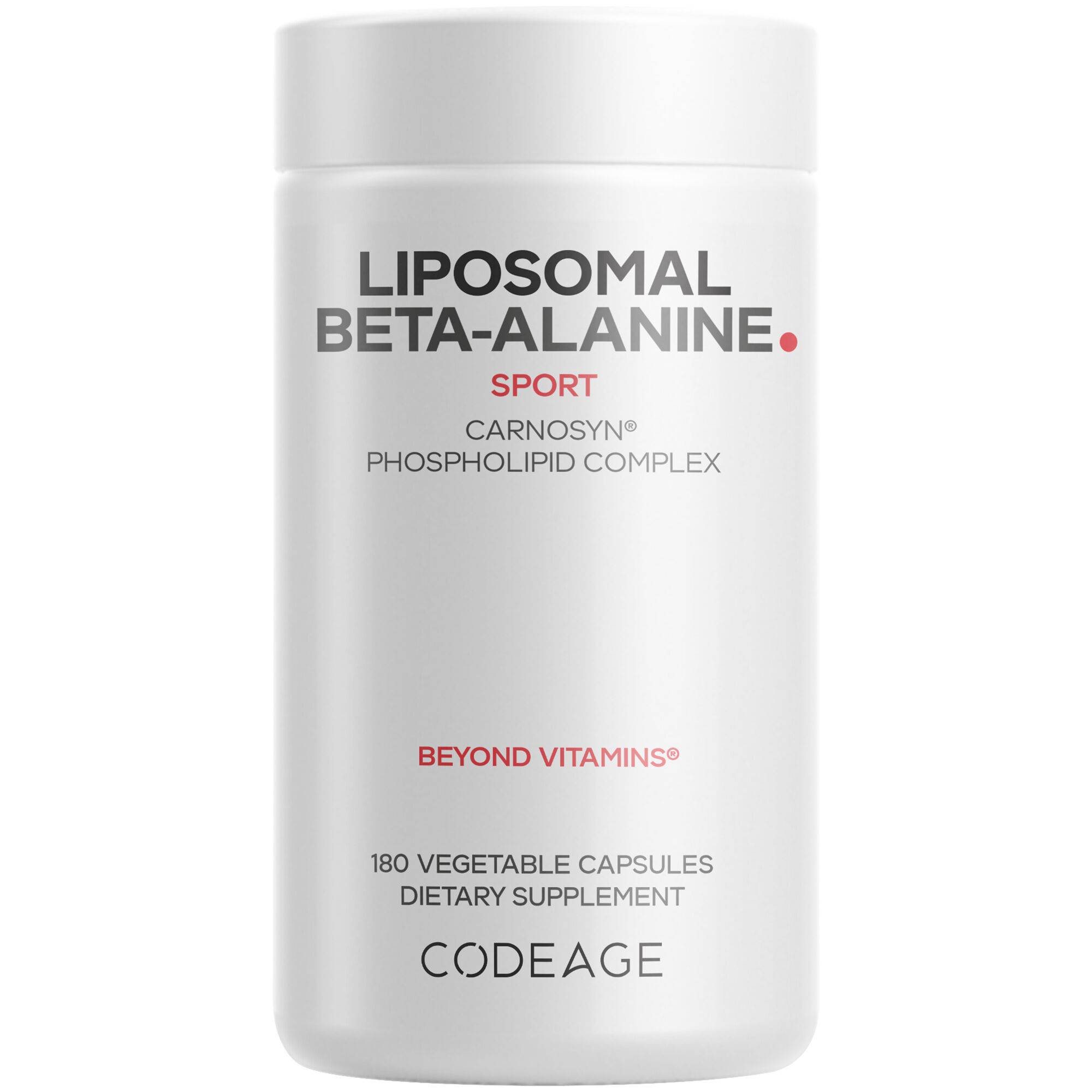 Liposomal Beta-Alanine+ Carnosyn Workout & Sport Supplement