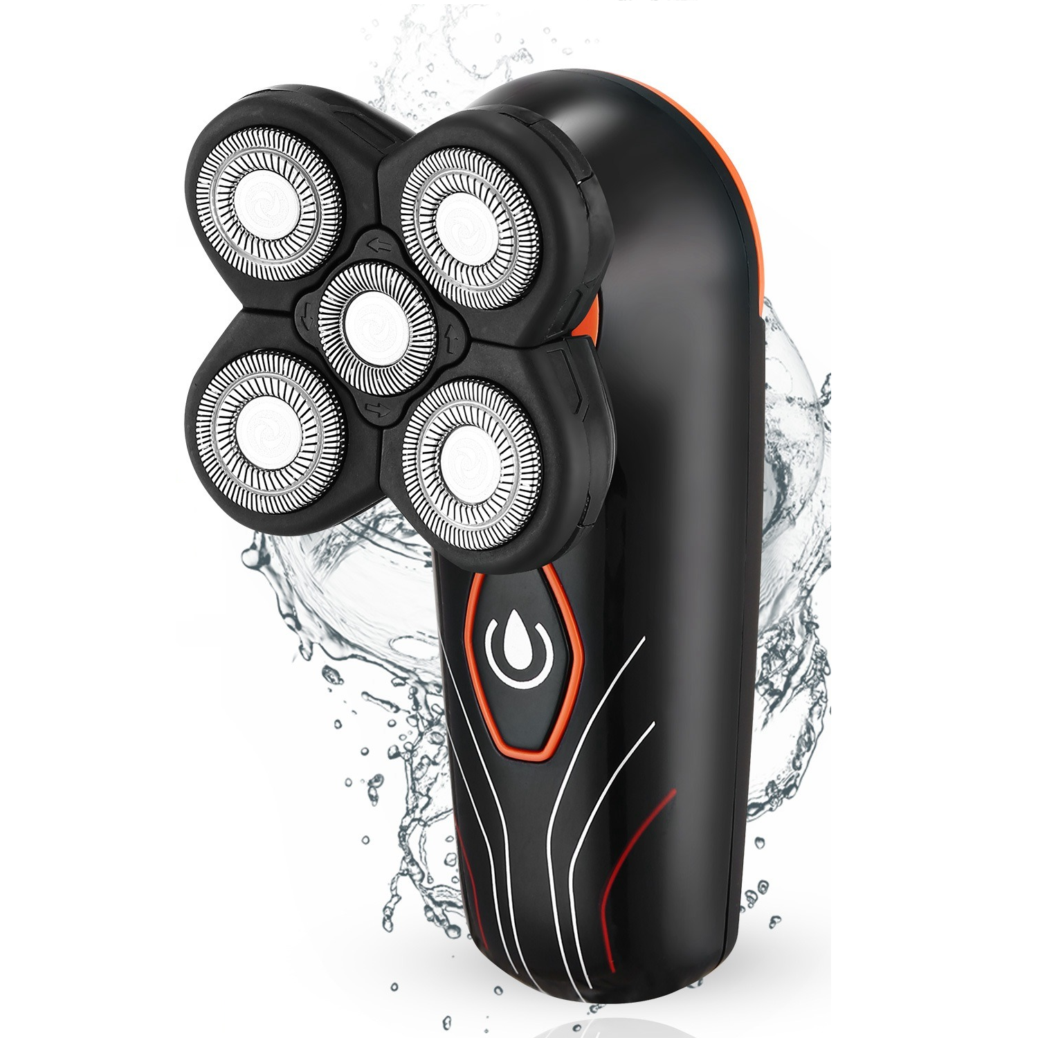 4D Electric Razor Wet-Dry 5 Floating Shavers - No attachments included