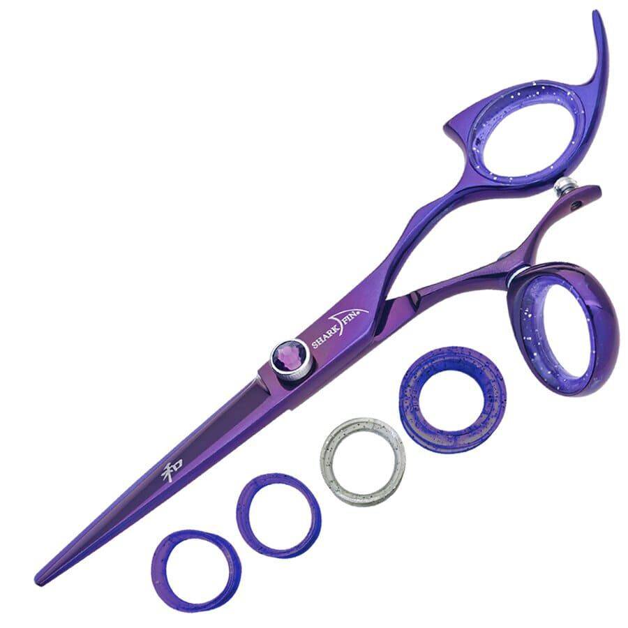 Right Hand Pro Plus Swivel Purple Titanium Cutting Shear