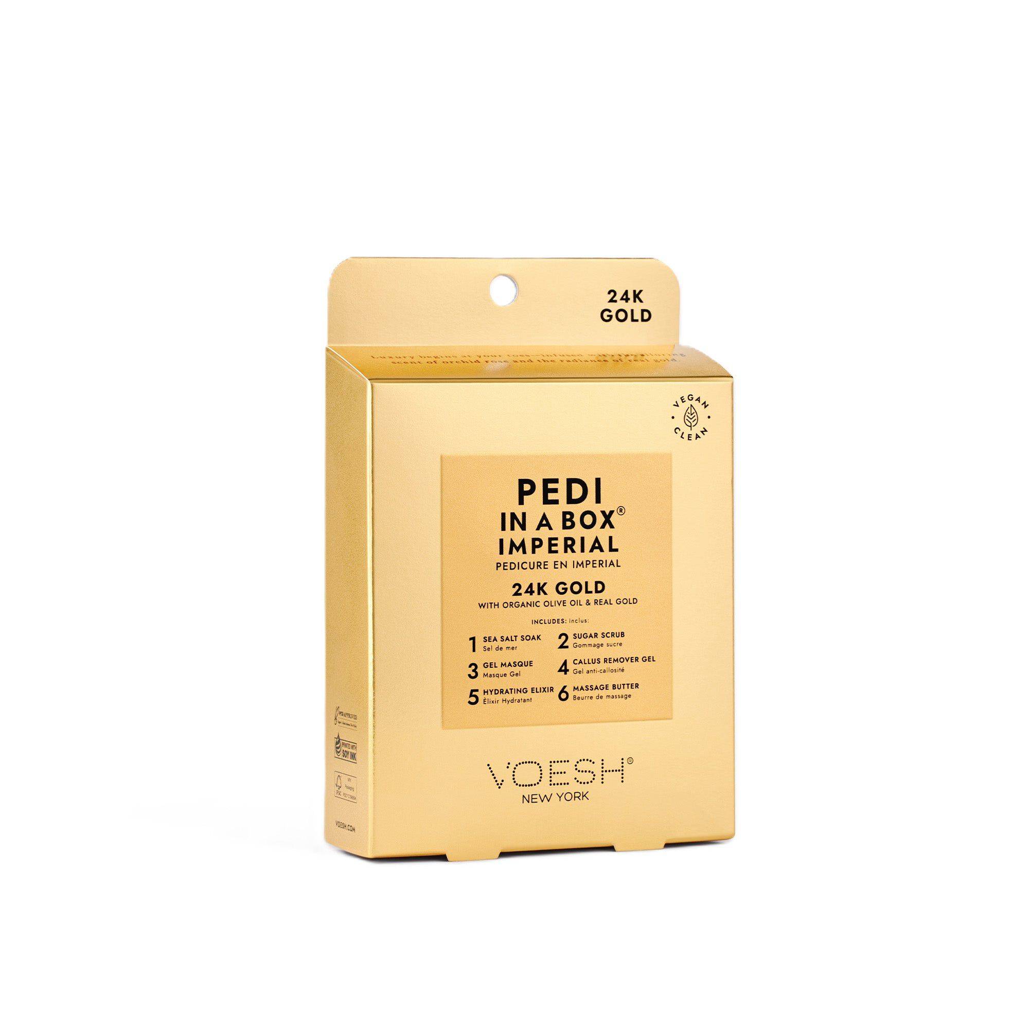 Pedi in a Box - Imperial  24K Gold