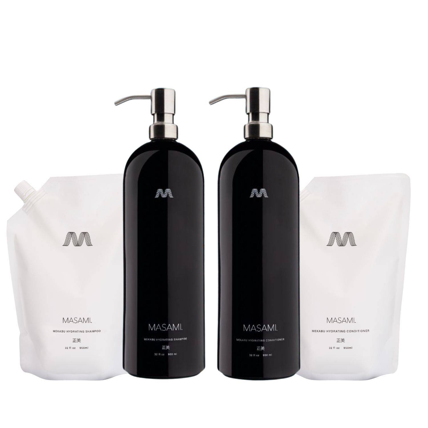 Pro-Ocean Mekabu Hydrating Shampoo and Conditioner Set