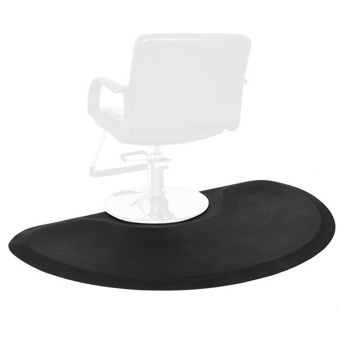 3'x5' Salon Anti Fatigue Circular Barber Mat for Hair Stylist Standing
