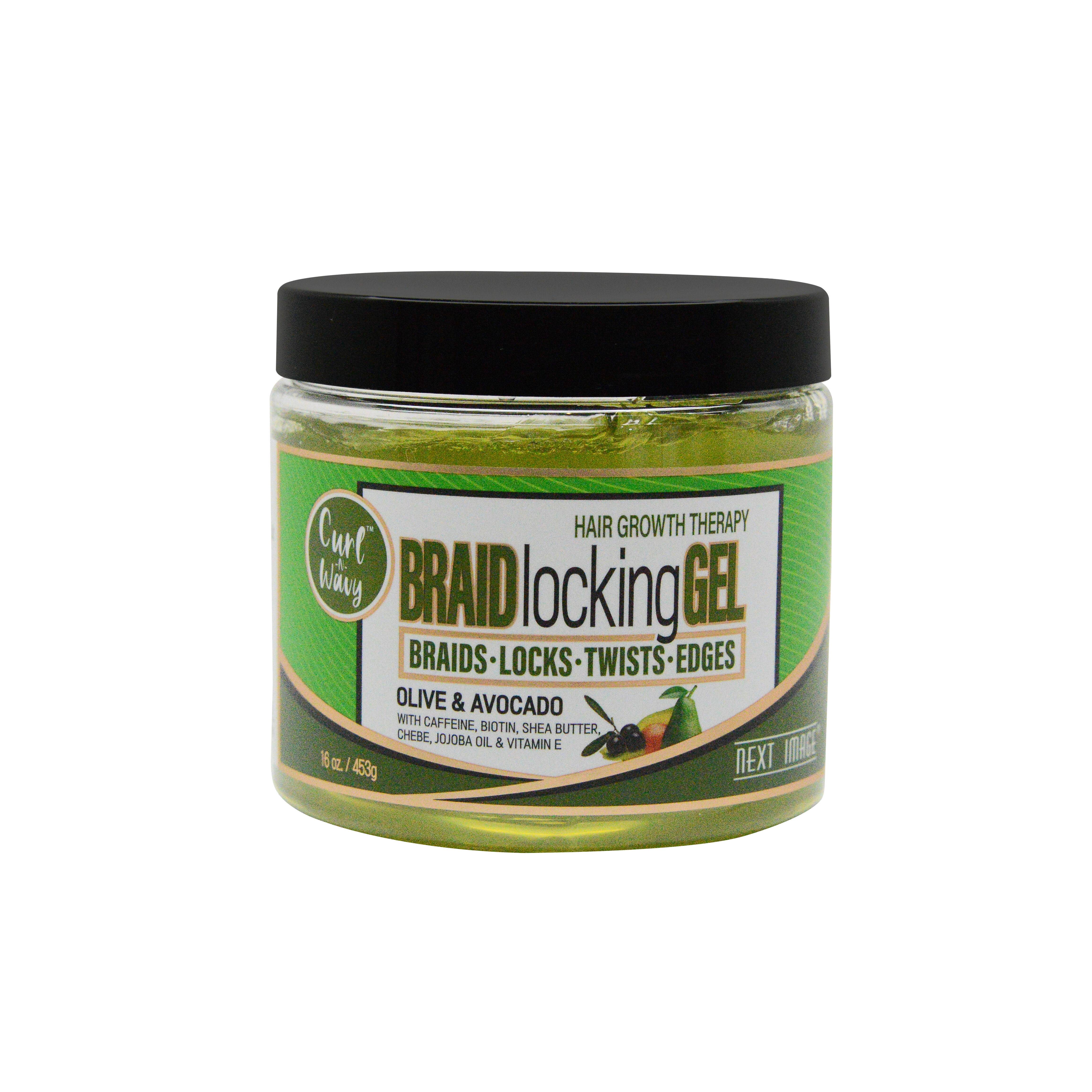 NEXT IMAGE Braid Locking Gel - Olive & Avocado