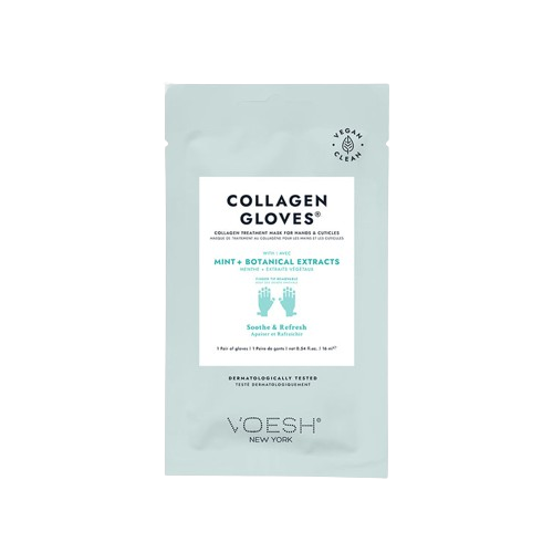 Collagen Gloves With Mint & Botanical Extracts - A Manicure in a Glove
