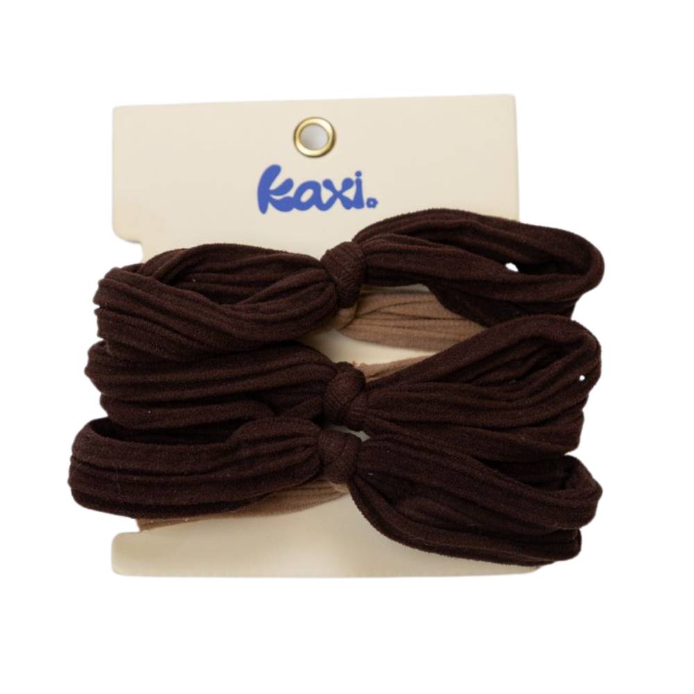 Oversized Bow Slick Back Ponytails (Pack of 3)