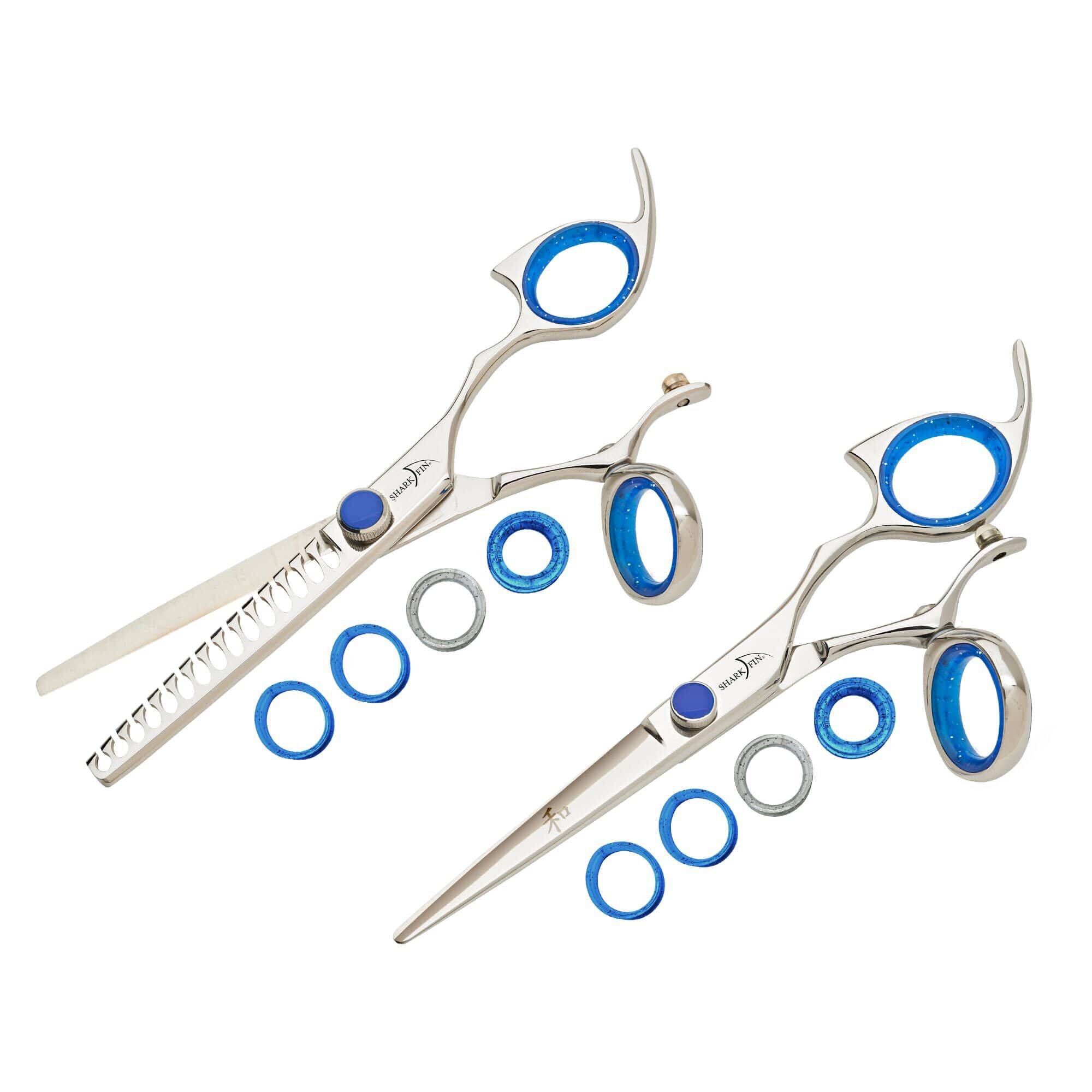 Right Hand 15 Tooth Stainless + Cutting Shear Set