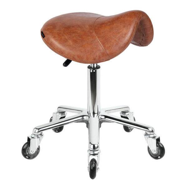 Saddle Salon Stool Tan