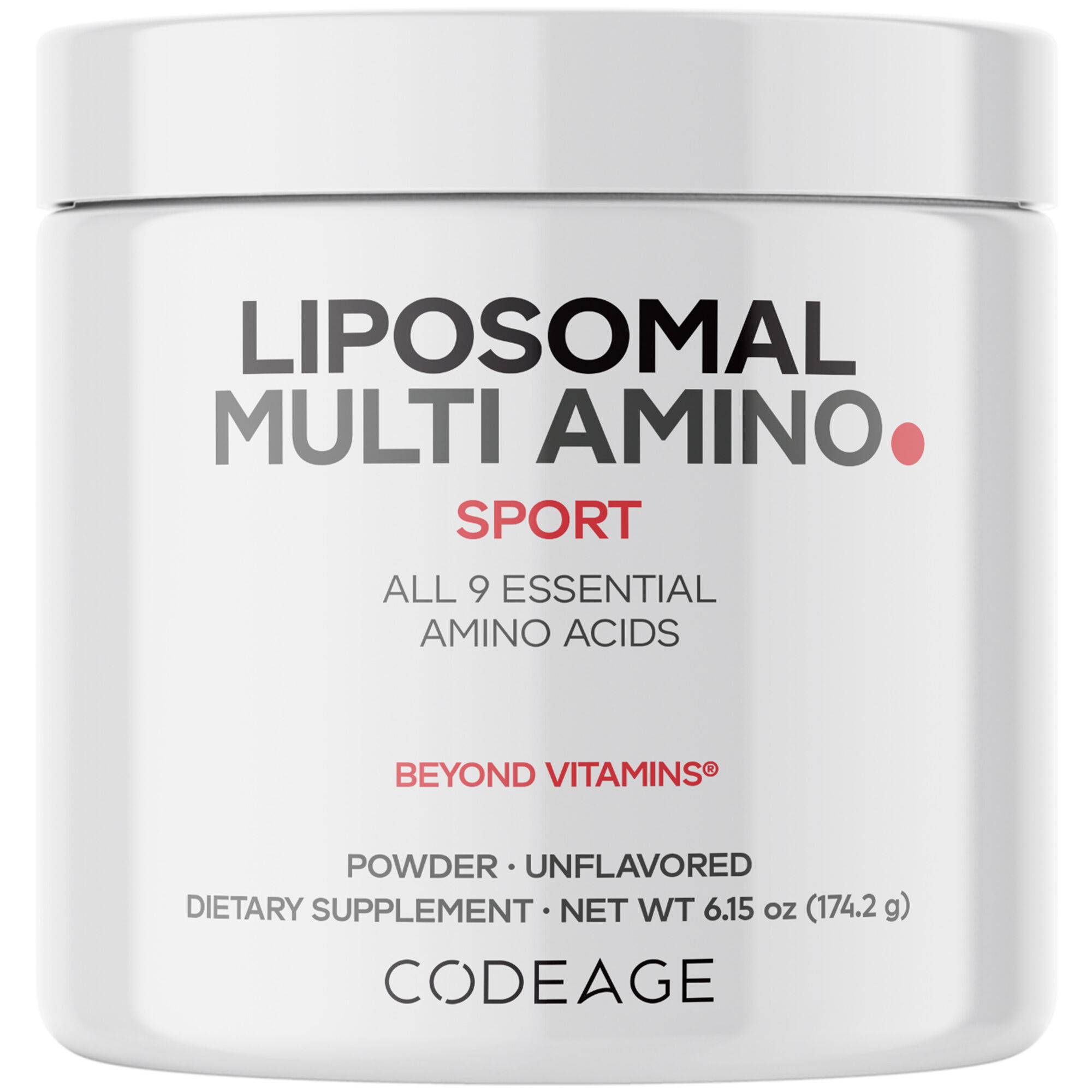 Liposomal Multi Amino Powder Supplement - Pre & Post Workout