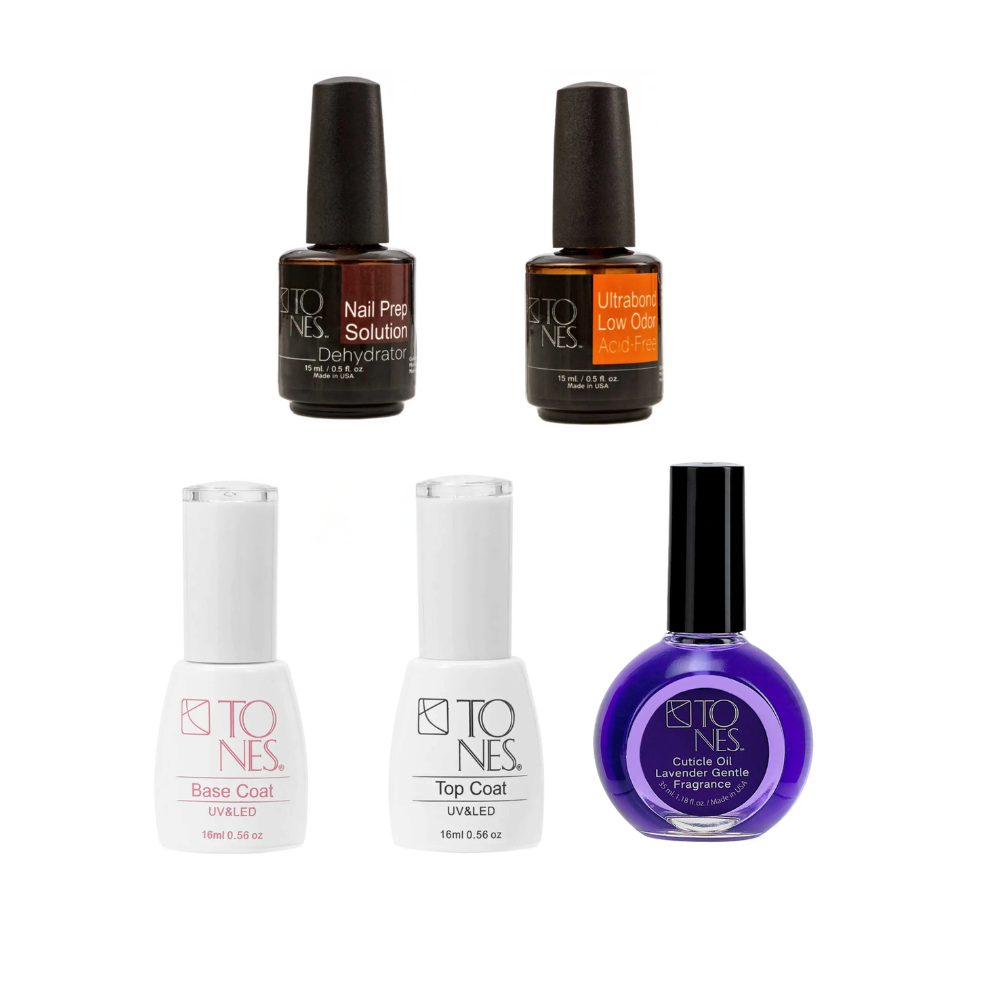 Nail Prep & Finish Kit (Rubber)