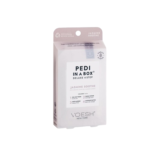 Pedi in a Box Deluxe 4 Step Jasmine Soothe