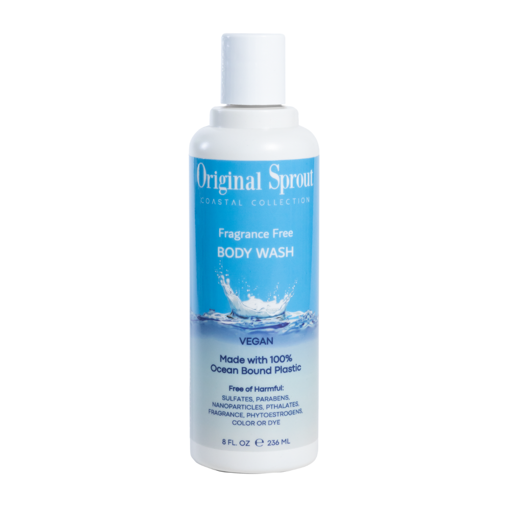 Coastal Body Wash 8oz (Fragrance Free)