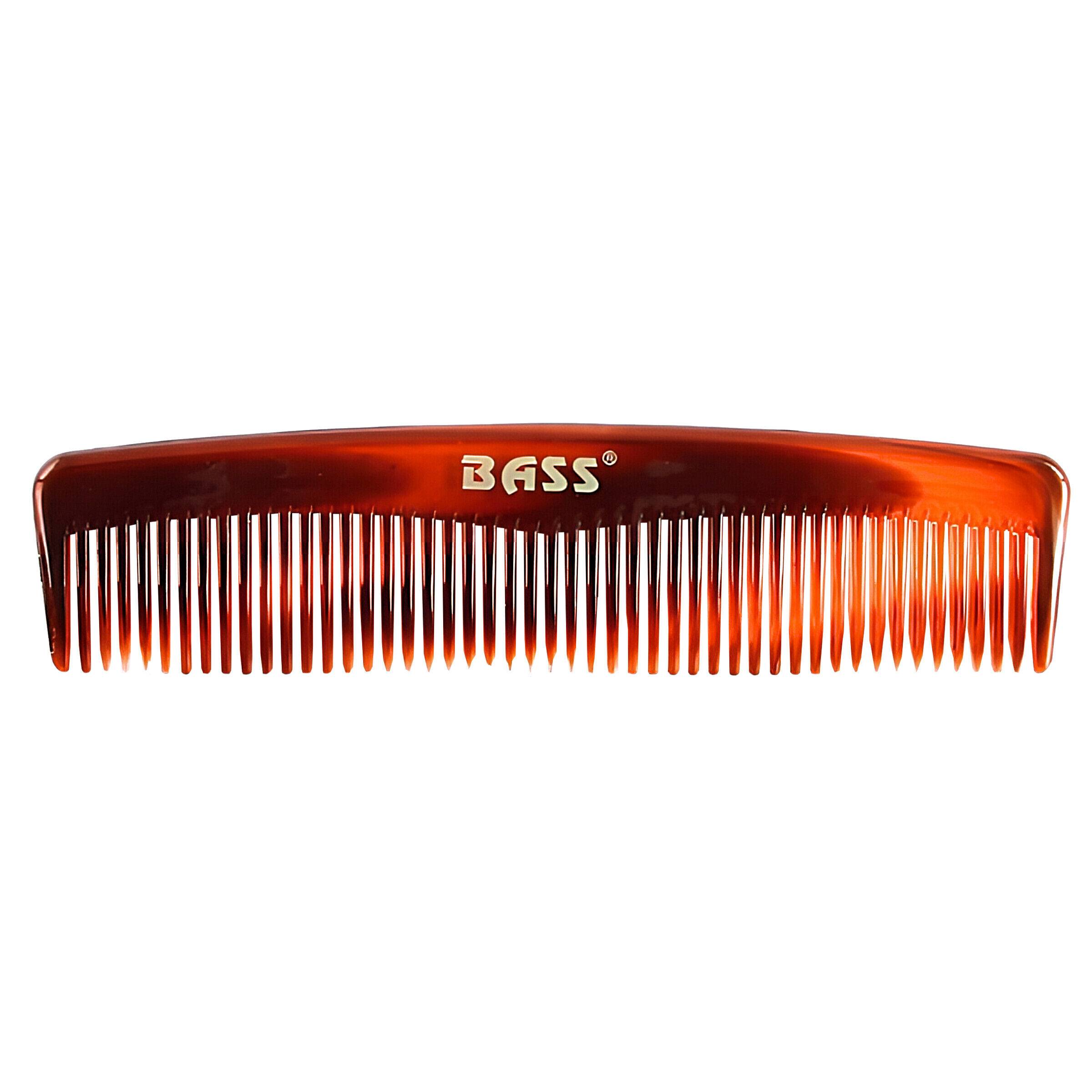 Tortoise Shell Finish Grooming Comb Acrylic Fine Tooth Style