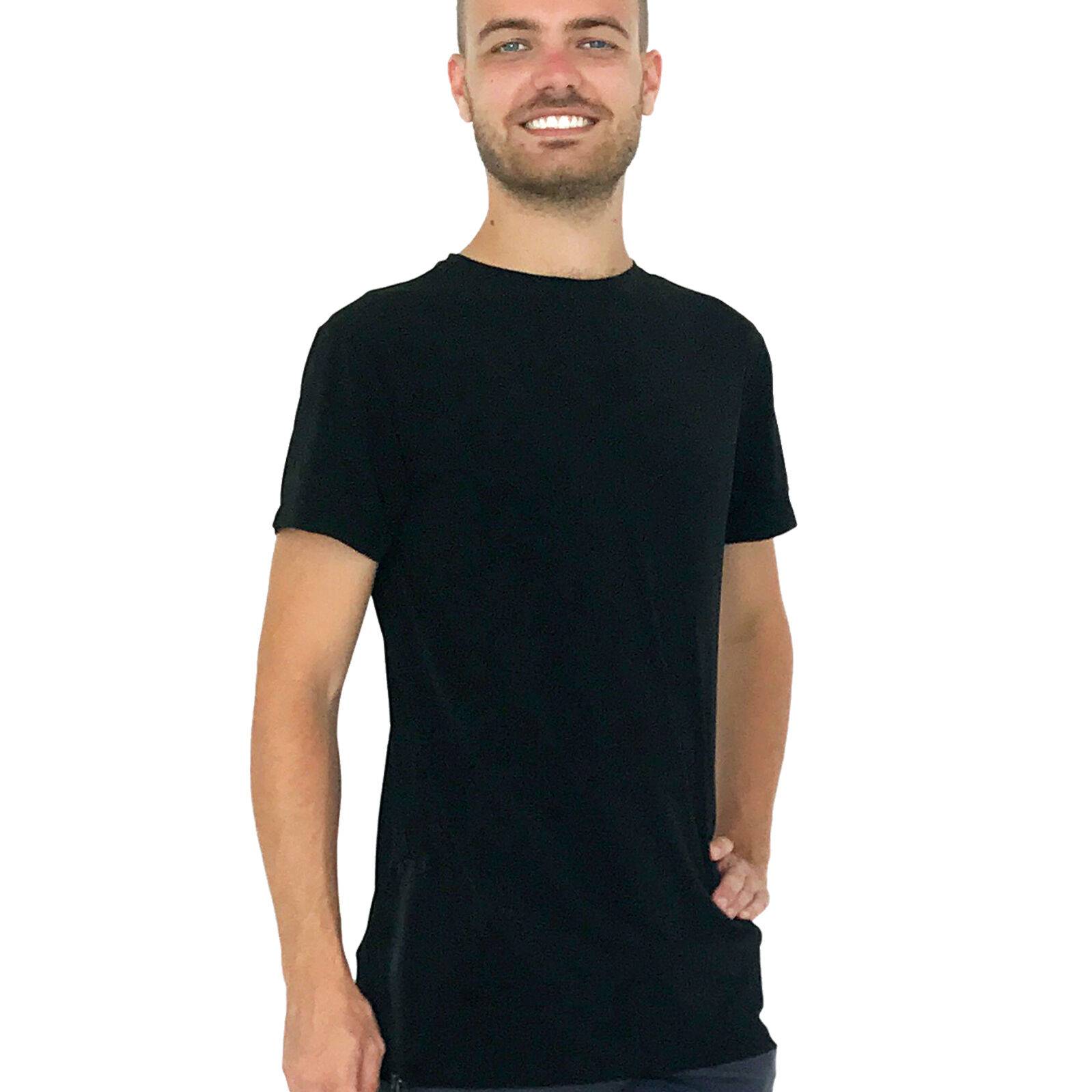 Bleach Proof Mens Crew Neck Short Sleeve T-Shirt