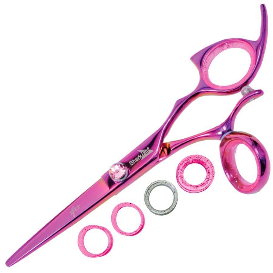 Right Hand Pro Plus Swivel Magenta Titanium Cutting Shear