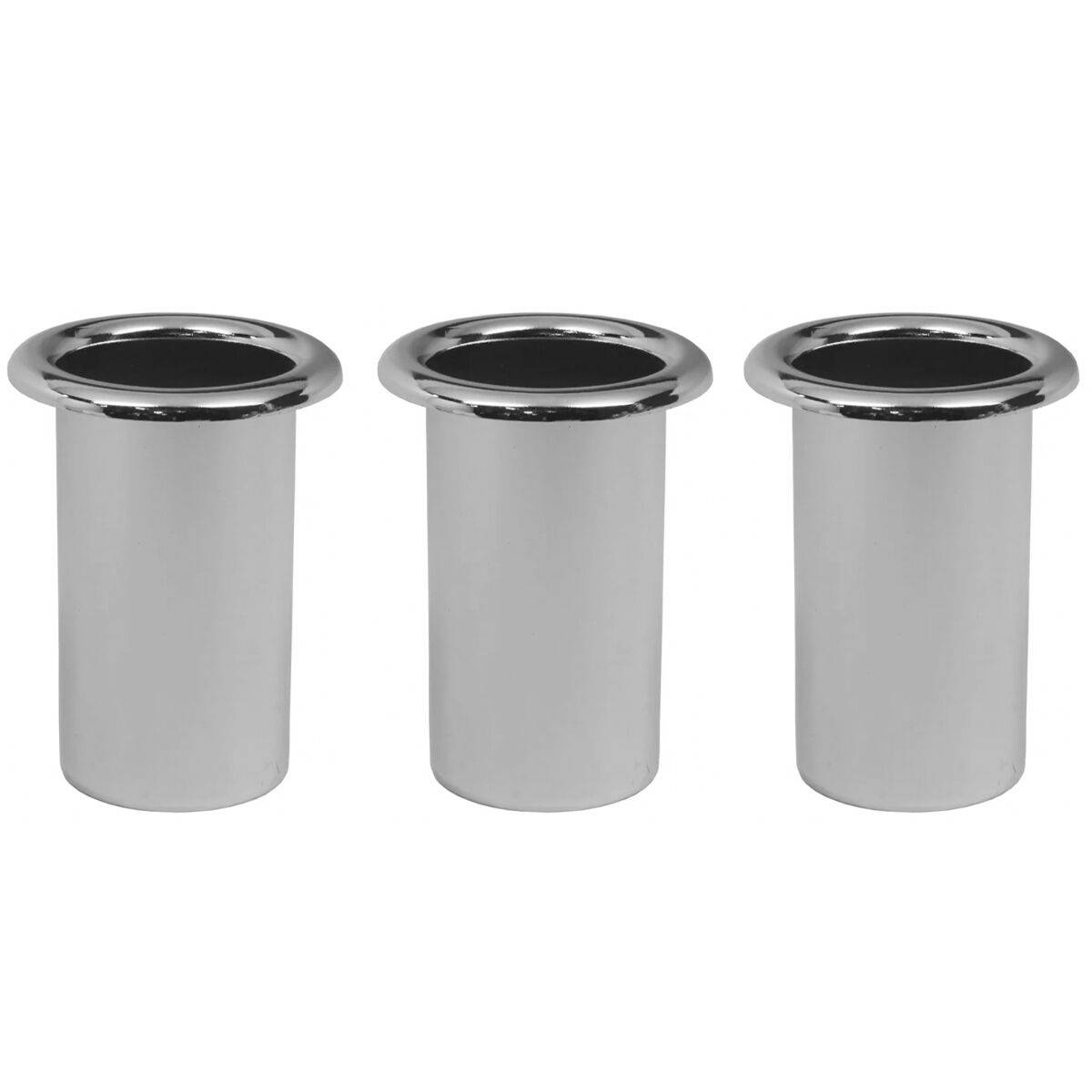 2" Appliance Ring in Chrome Set of 3