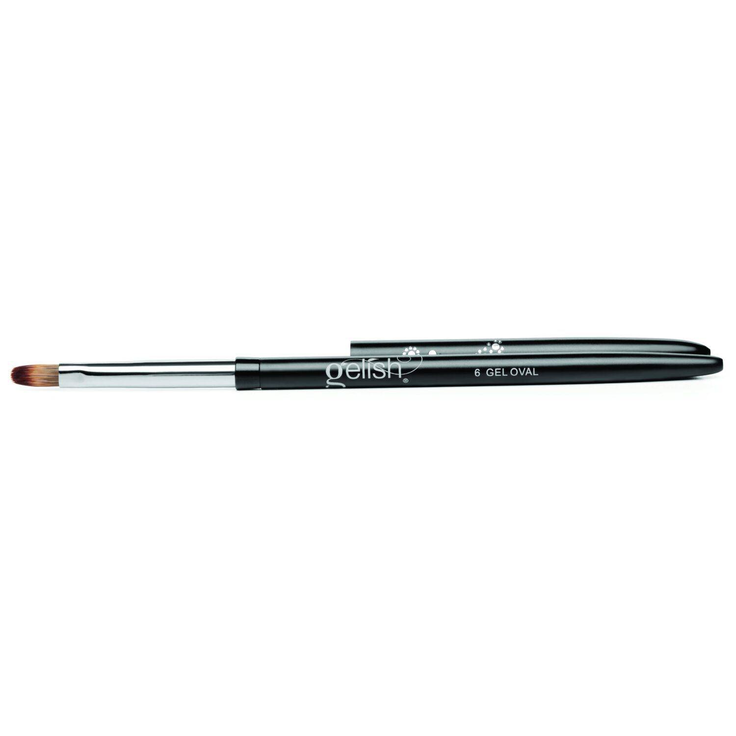 6 Gel Oval Brush