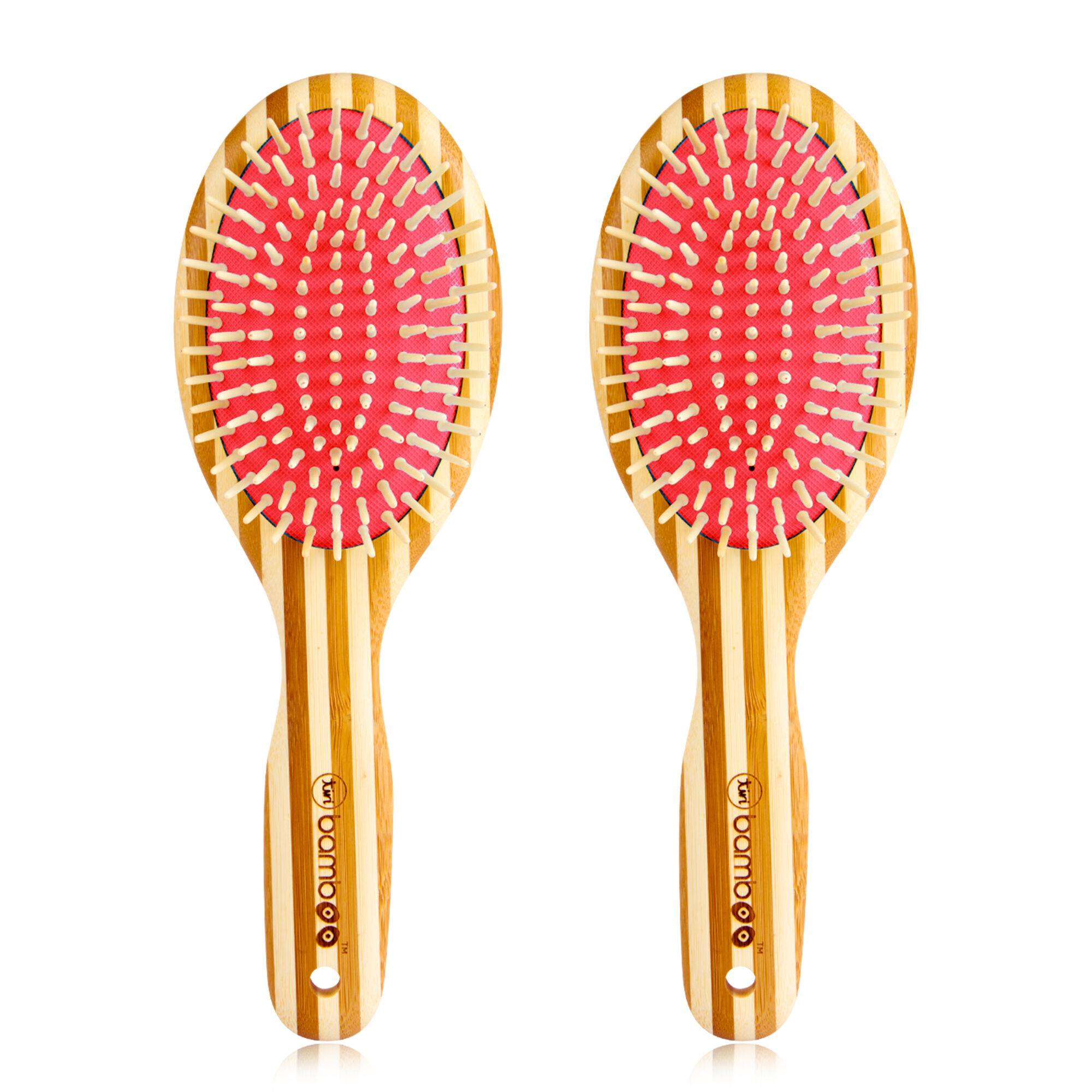 Sustainable Bamboo Brush - Value 2-Packs - Orange