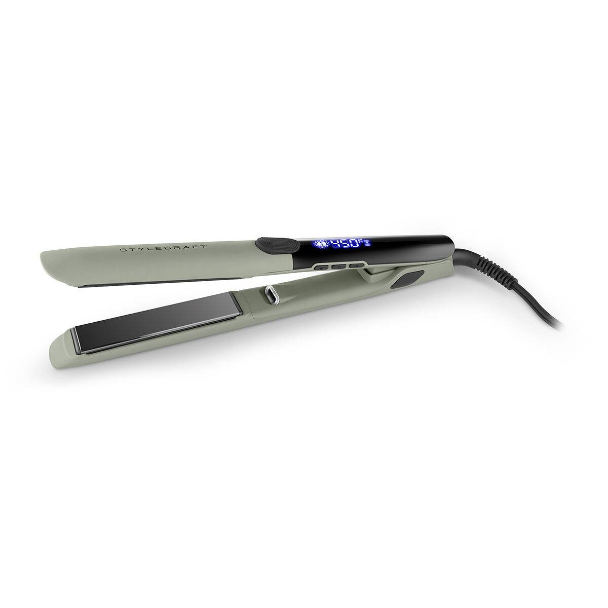 Sage Vibrating Titanium Flat Iron 1"