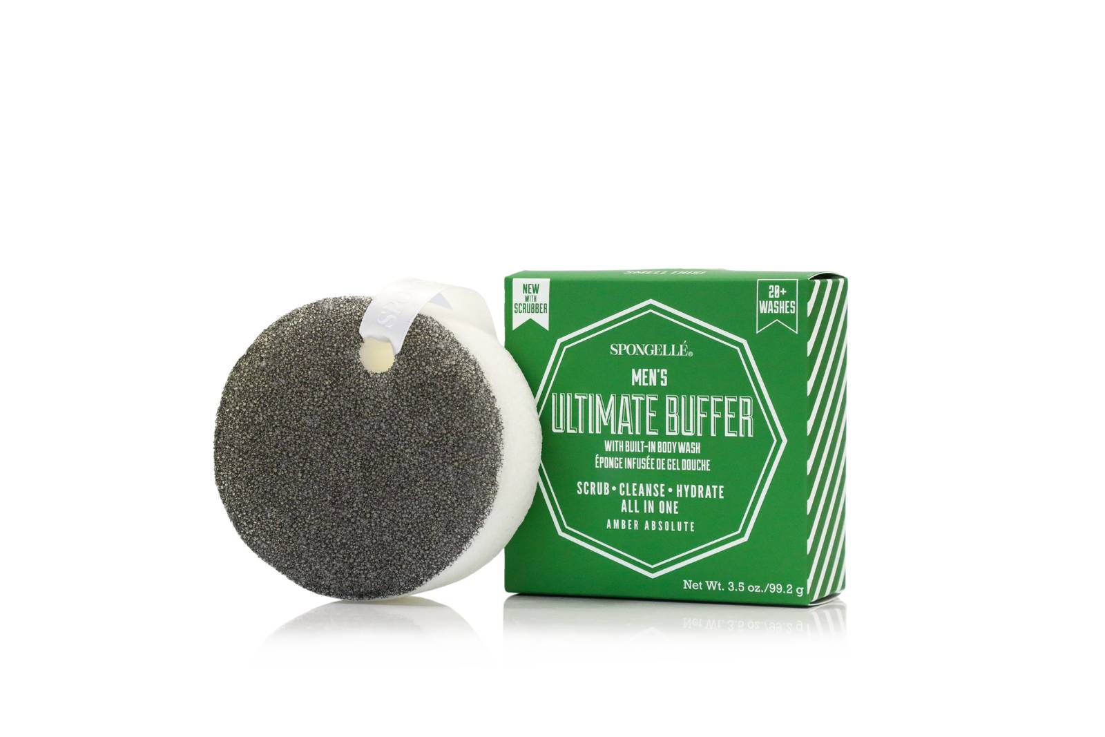 Men's Ultimate Buffer with Scrubber - Amber Absolute