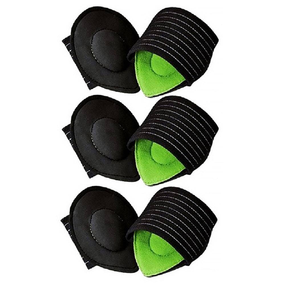 3-Pairs Pain Relief Arch Support Compression Foot Cushion For Standing