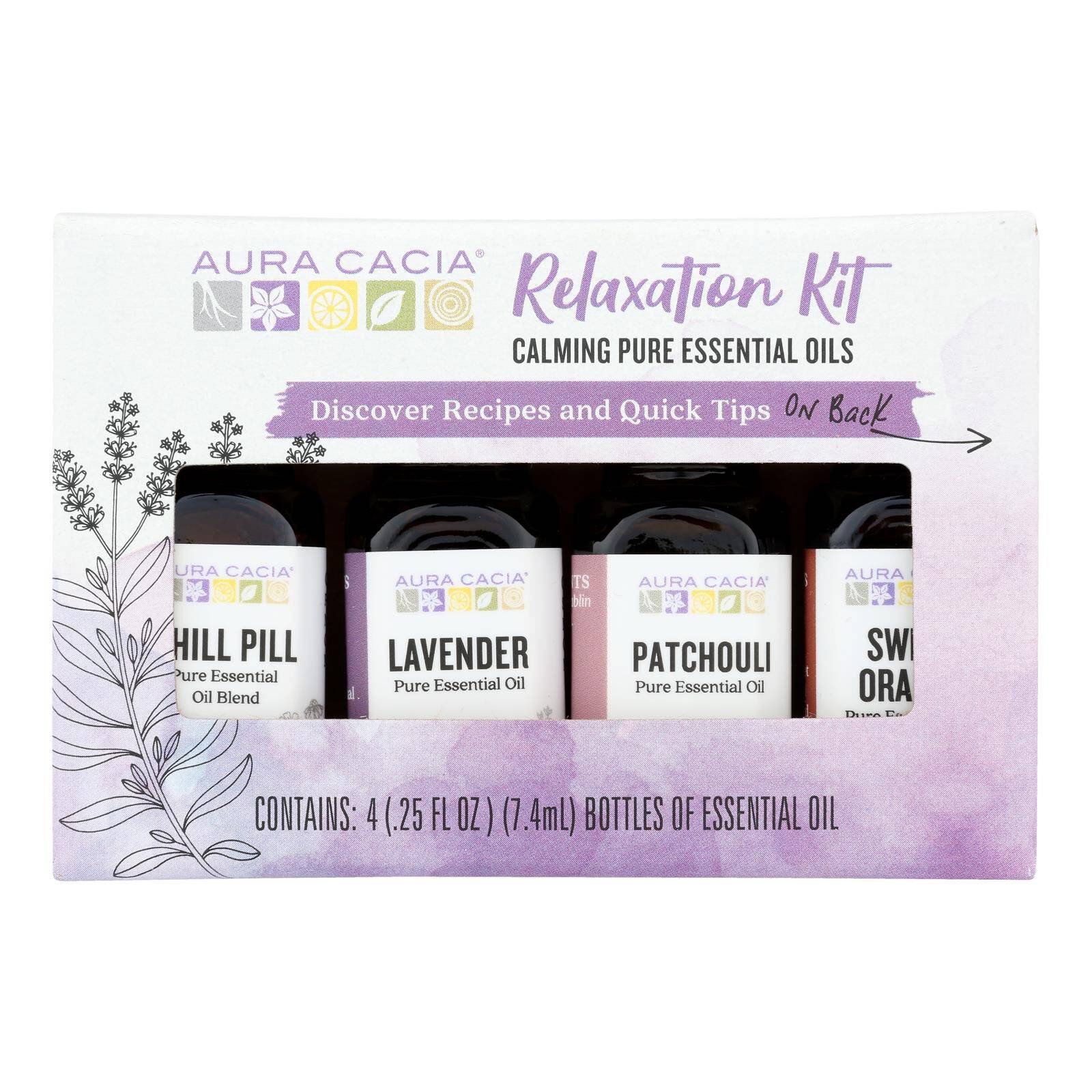 Discover Relaxation Essential Oil Kit - 0.25 Fl Oz.