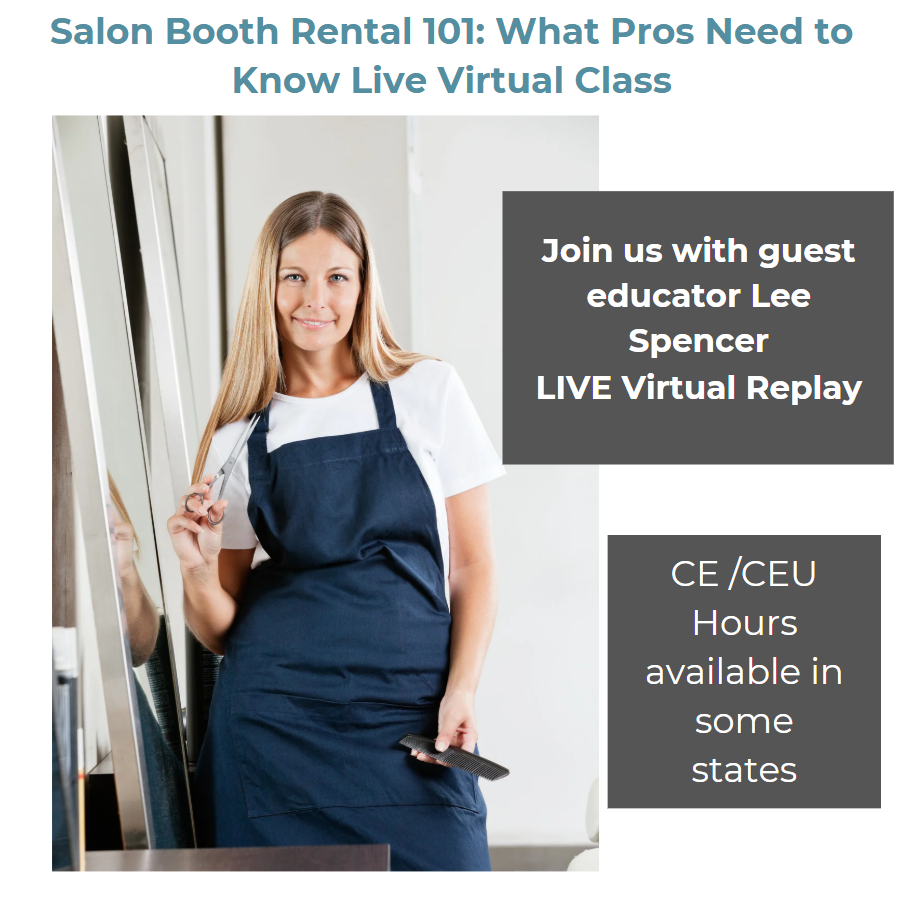 Salon Booth Rental 101: What Pros Need to Know Class