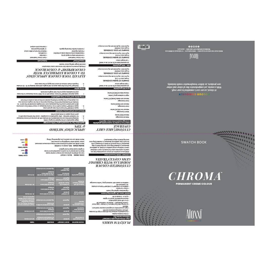 CHROMA Paper Swatch Chart 2022