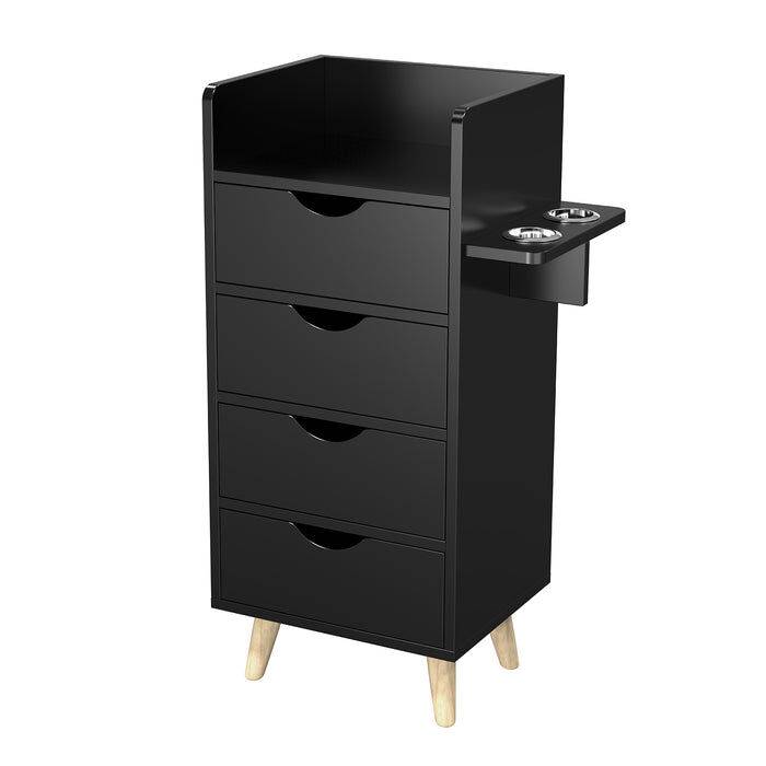 HSC-16 Free Standing 4-Layer Salon Styling Storage Station