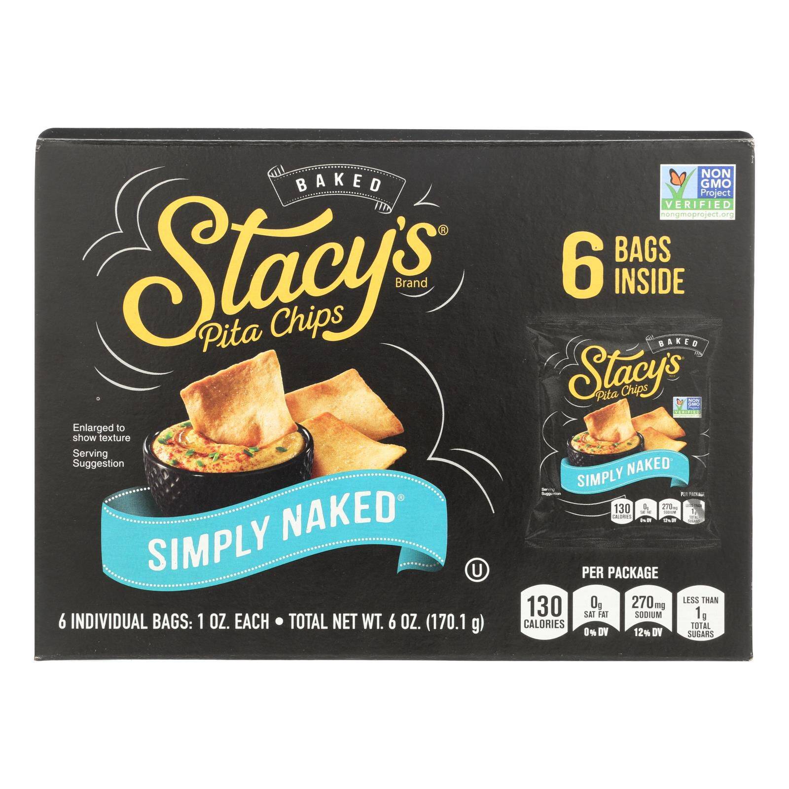 Simply Naked Chips - Case Of 72, 1 Oz
