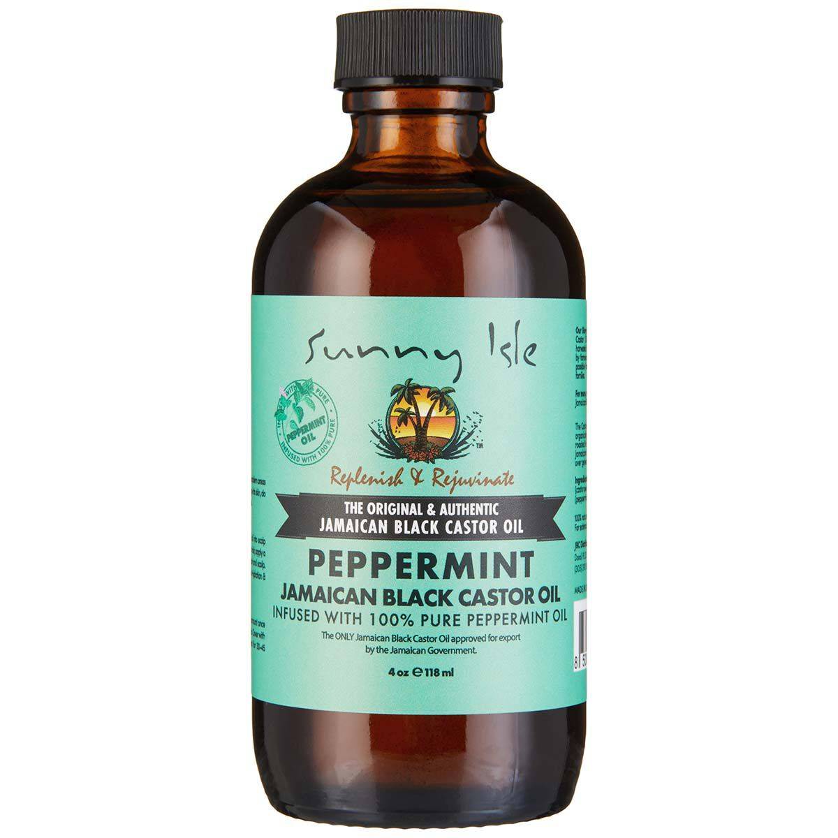 Jamaican Black Castor Oil with Peppermint - 4 oz