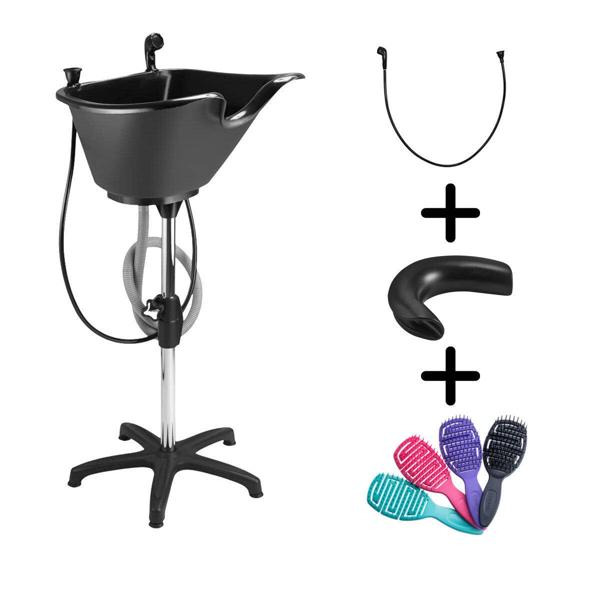 Bundle Wash Unit, Portable Shampoo Sink