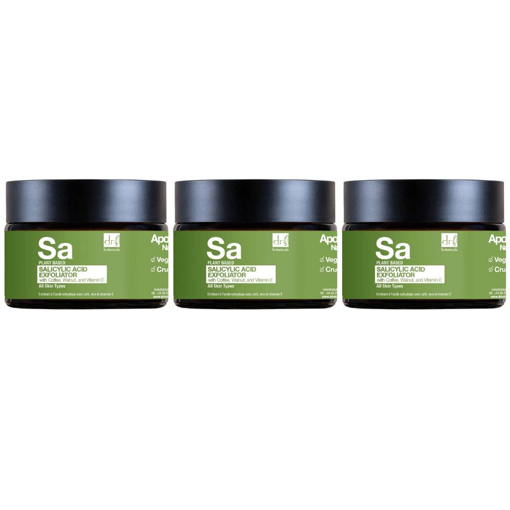 Salicylic Acid Exfoliator with Coffee, Walnut & Vitamin E 60ml
