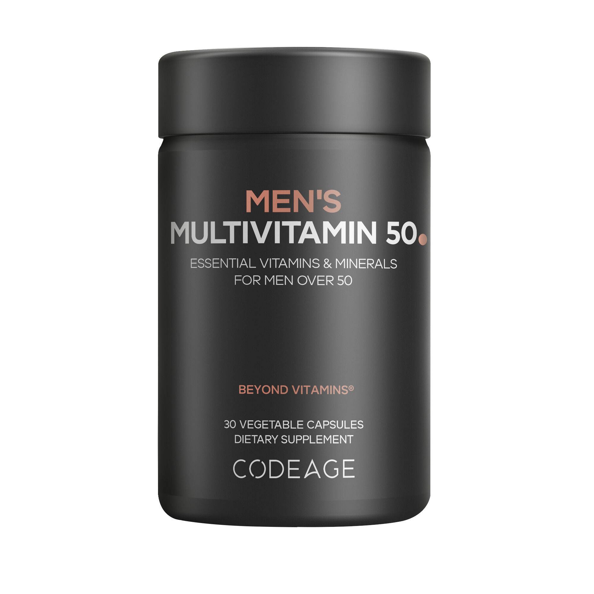 Men's Multivitamin 50 - Daily Multivitamins for Men Supplement