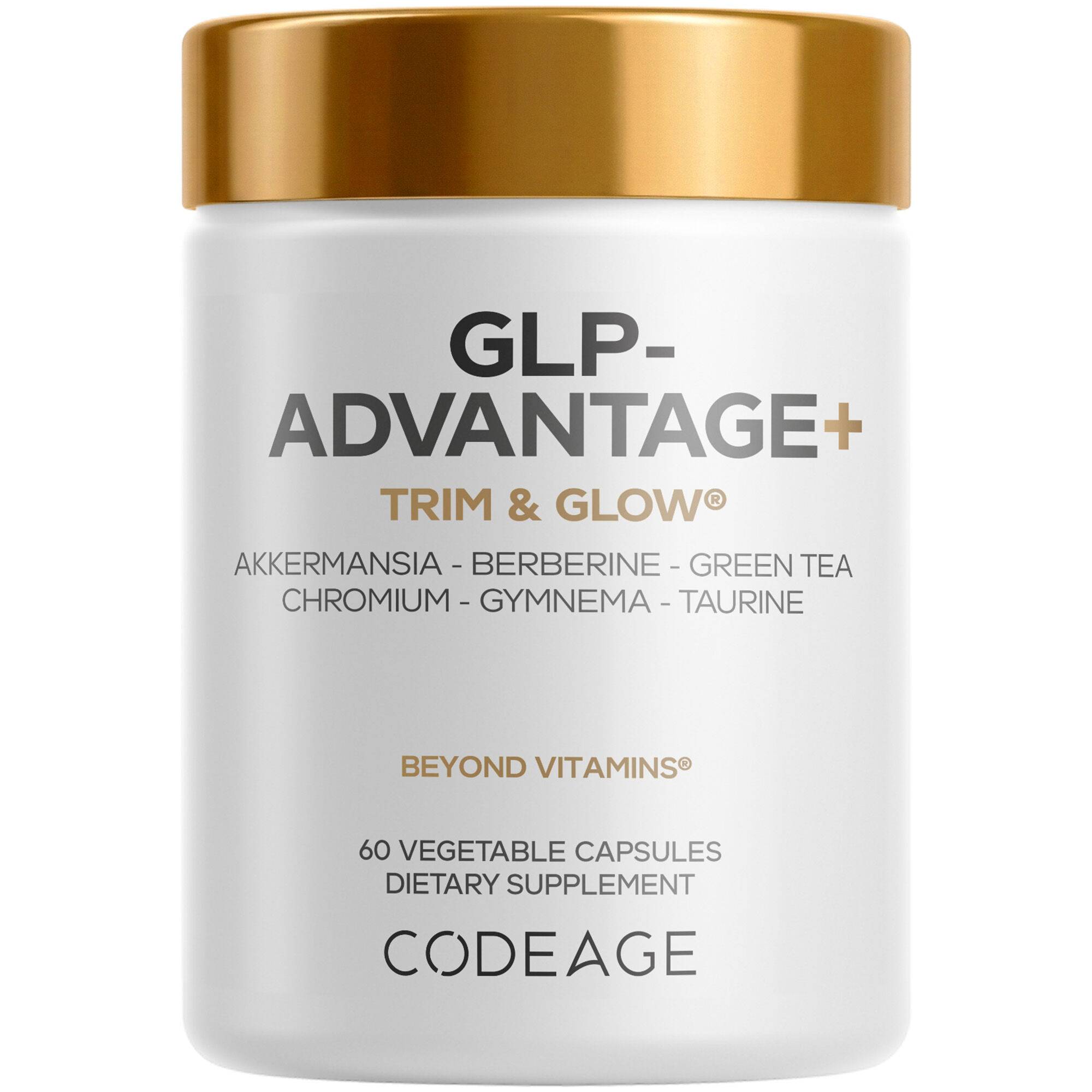 GLP-Advantage+ Supplement - Green Tea, Taurine - Weight Management
