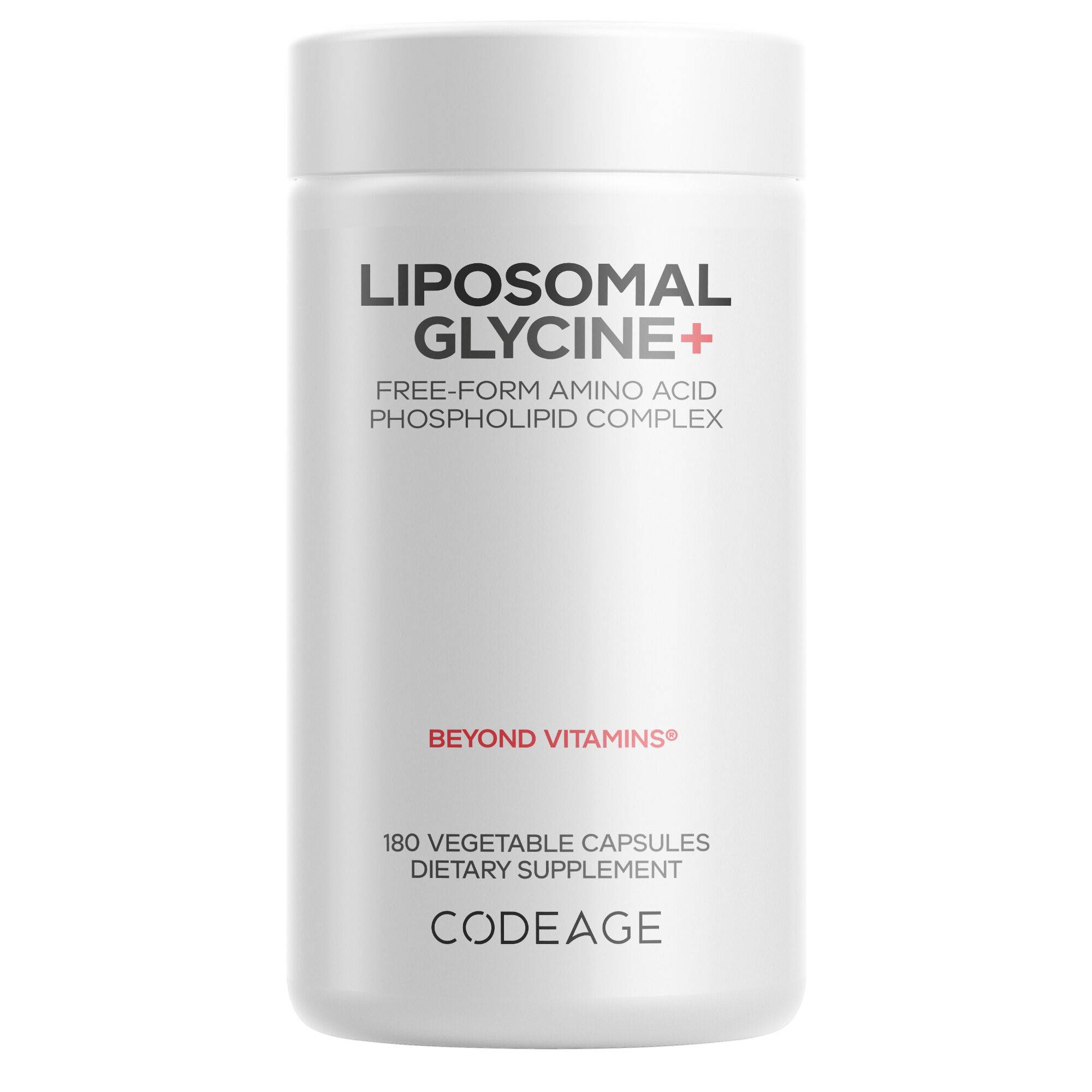 Liposomal Glycine+ Supplement - Amino Acid Capsules - Protein Support