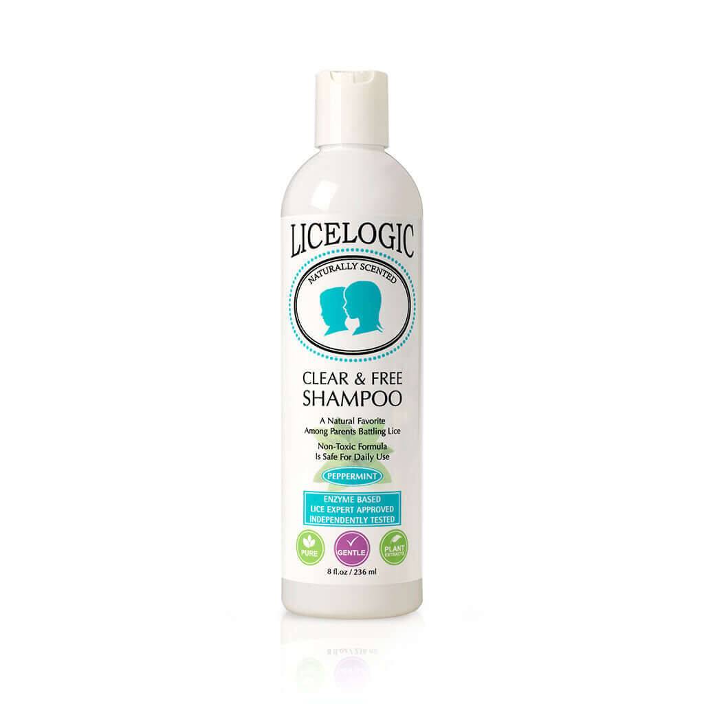 Clear & Free Shampoo - Peppermint - 8 oz.