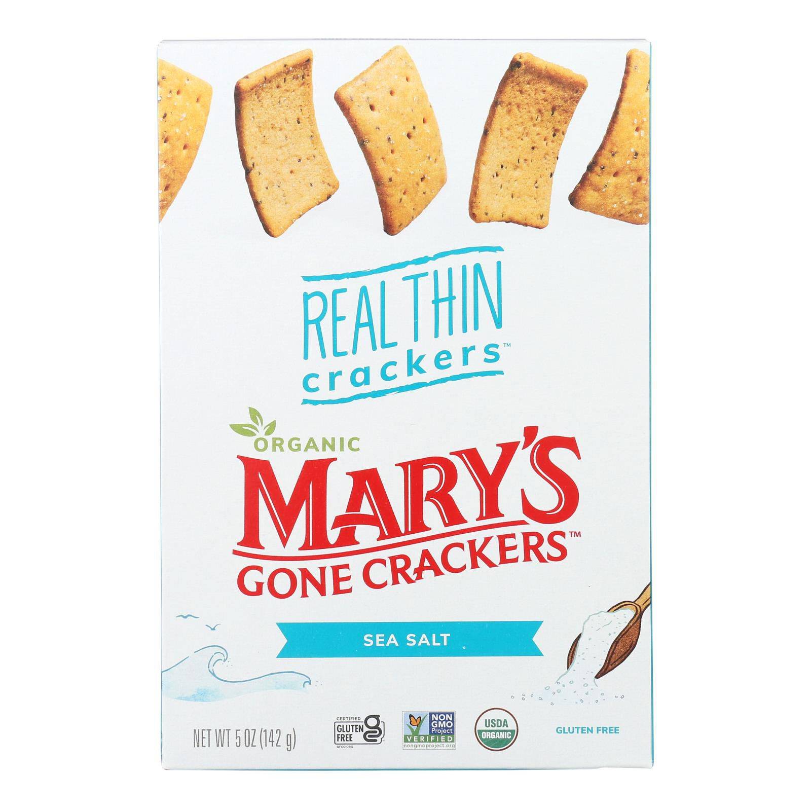 Real Thin Crackers - Case Of 6, 5 Oz