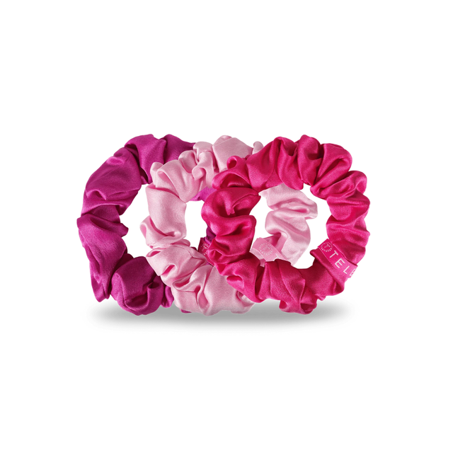 Rose All Day Silk Scrunchie