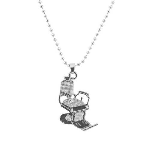 Barber Chair Necklace & Keychain Small