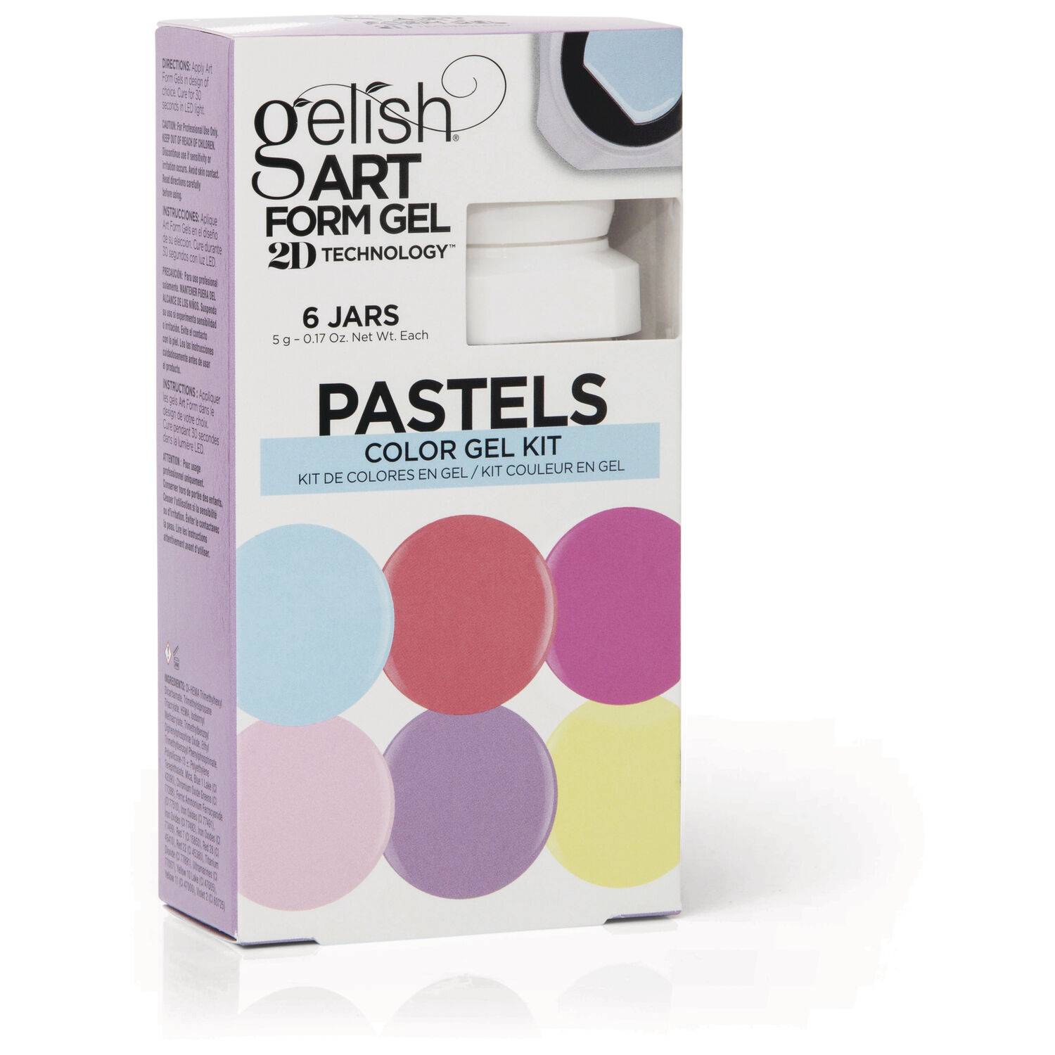 Art Form Gel Pastel Color Gel Kit