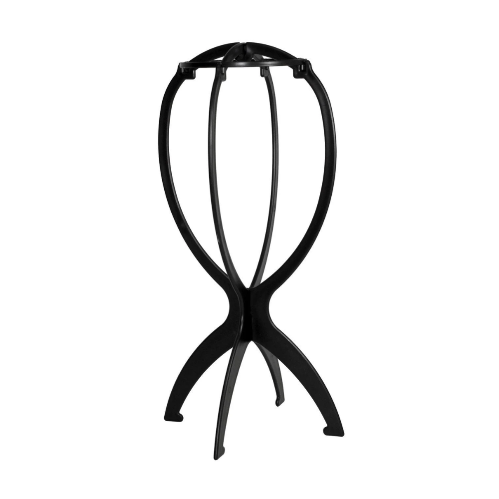 Foldable Wig Stand - With Support